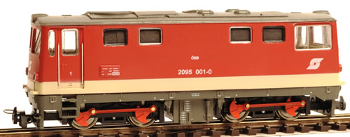 Ferro Train 205-401-A - Austrian ÖBB 2095 001-0 diesel loco, red/ivory, Zell